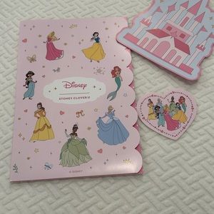 Stoney Clover Lane Disney Princess Sticker, Envelope and Post Card
